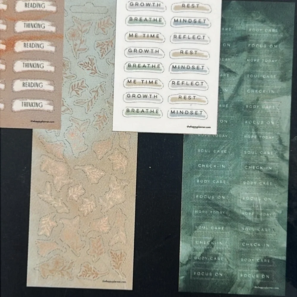 Happy Planner Heal from within sticker set 162pcs